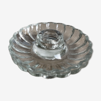 Marguerite glass candle holder