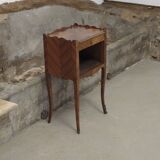 Louis XV style marquetry bedside table