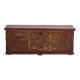 Antique pine wood chest – Central Europe (circa 1900)