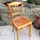 Bistro Chair with rosette/vintage years 40-50