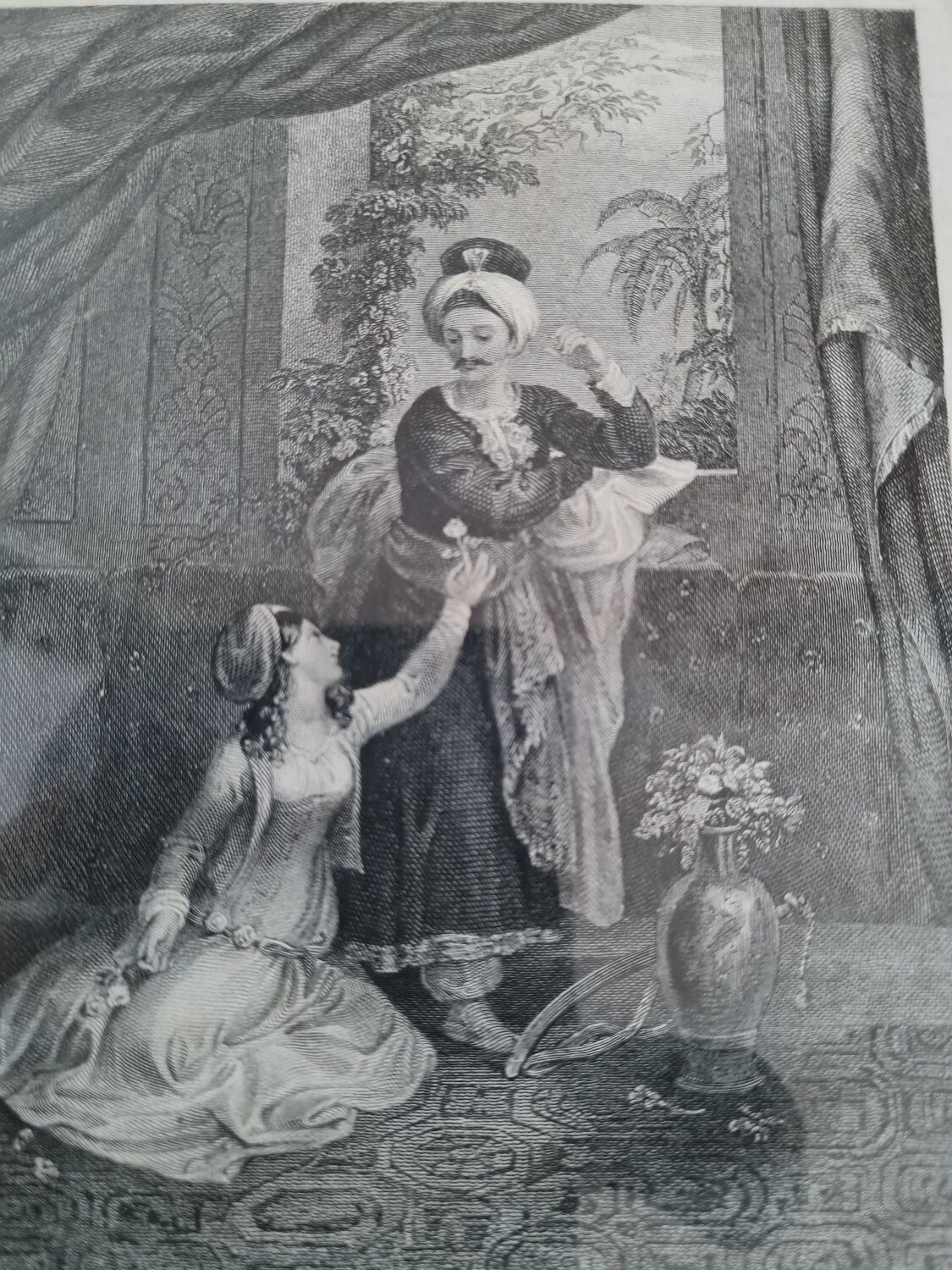 Gravure encadrée ancienne