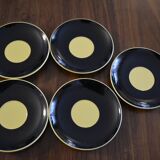Set of 5 plates with Villeroy and Bosch sweets