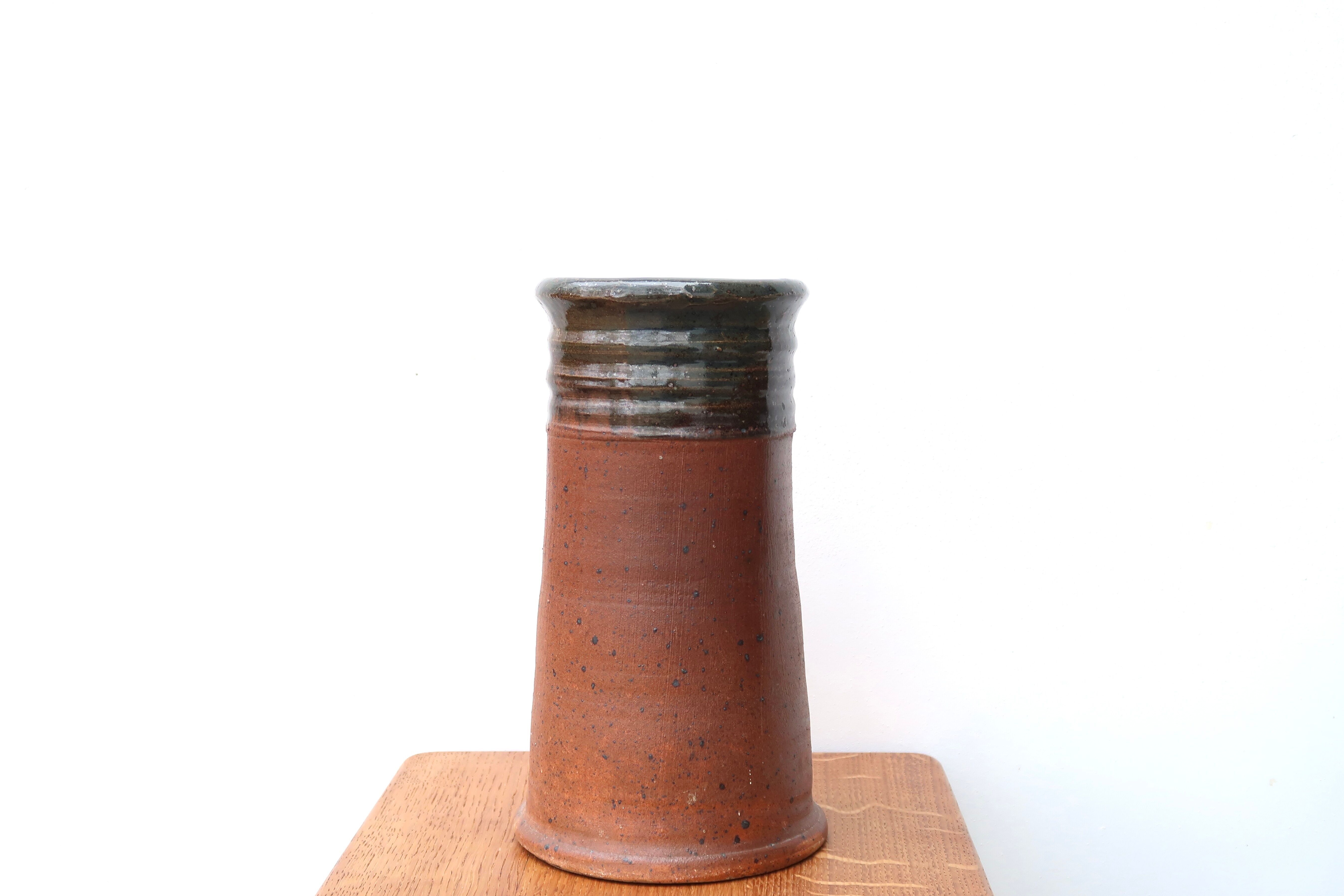 Stoneware vases by Pierre Digan La Borne 60s