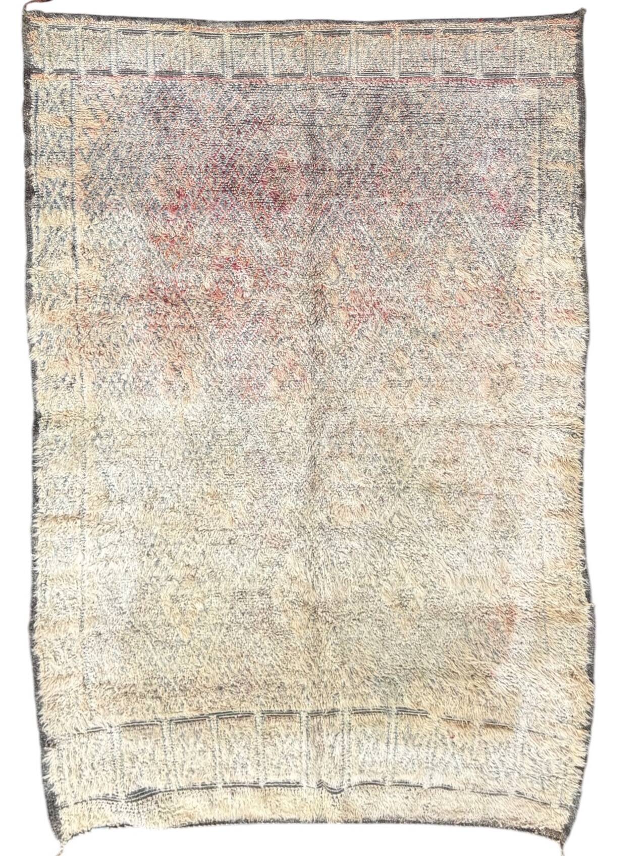 Vintage Moroccan Berber Rug from the 1980s