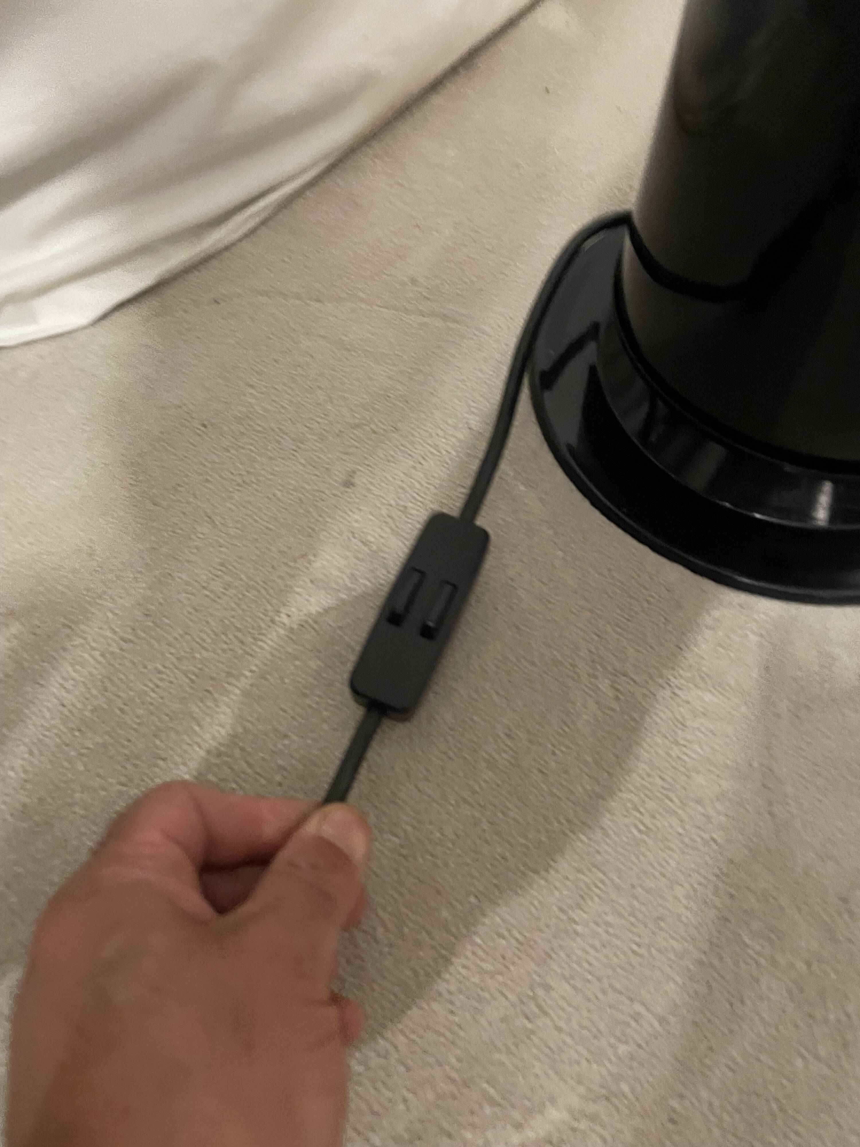 Glass “rocket” lamp, Italy 1980