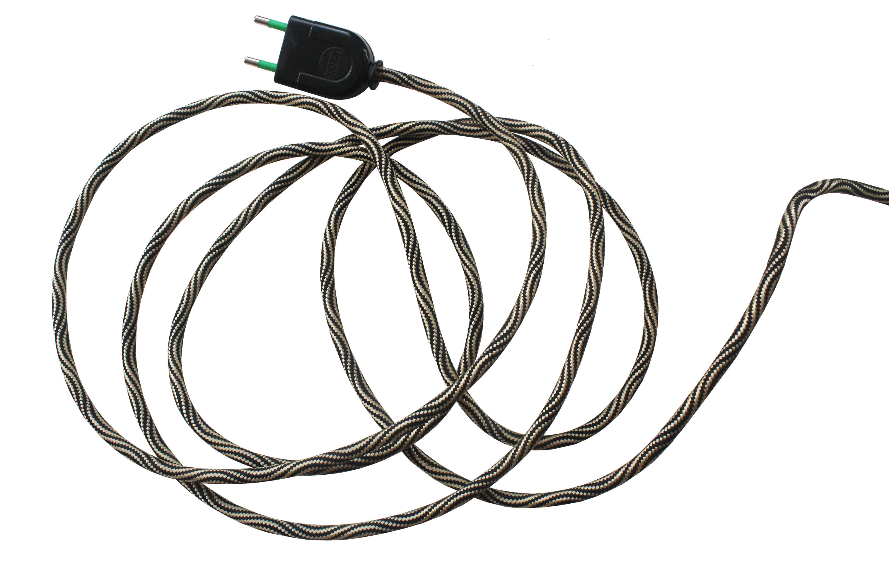 Mid century black steel table lamp