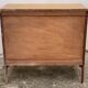 Commode  pieds compas bois brut 1950