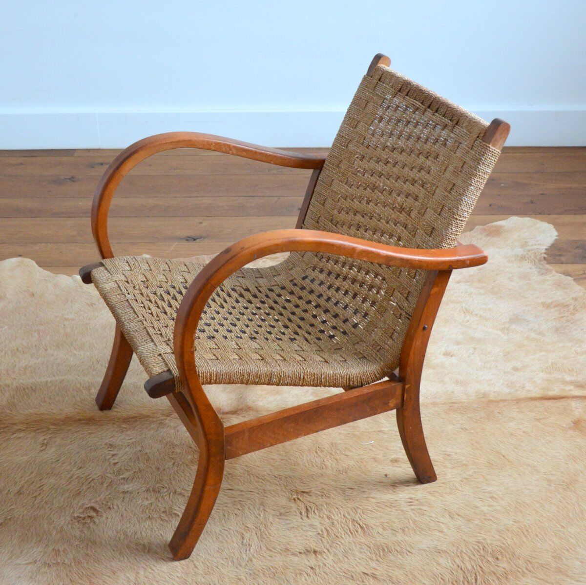 Bauhaus armchair by Erich Dieckmann Art Deco 1920 / 1930s