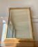 Miroir floral biseauté