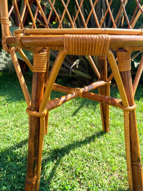 Rattan chair "Suzanne"