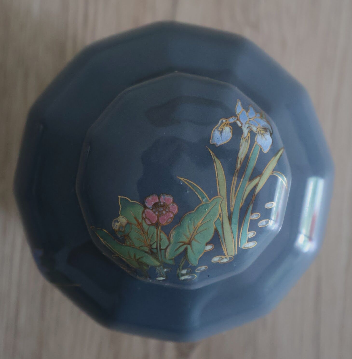 Japanese porcelain tea or ginger pot