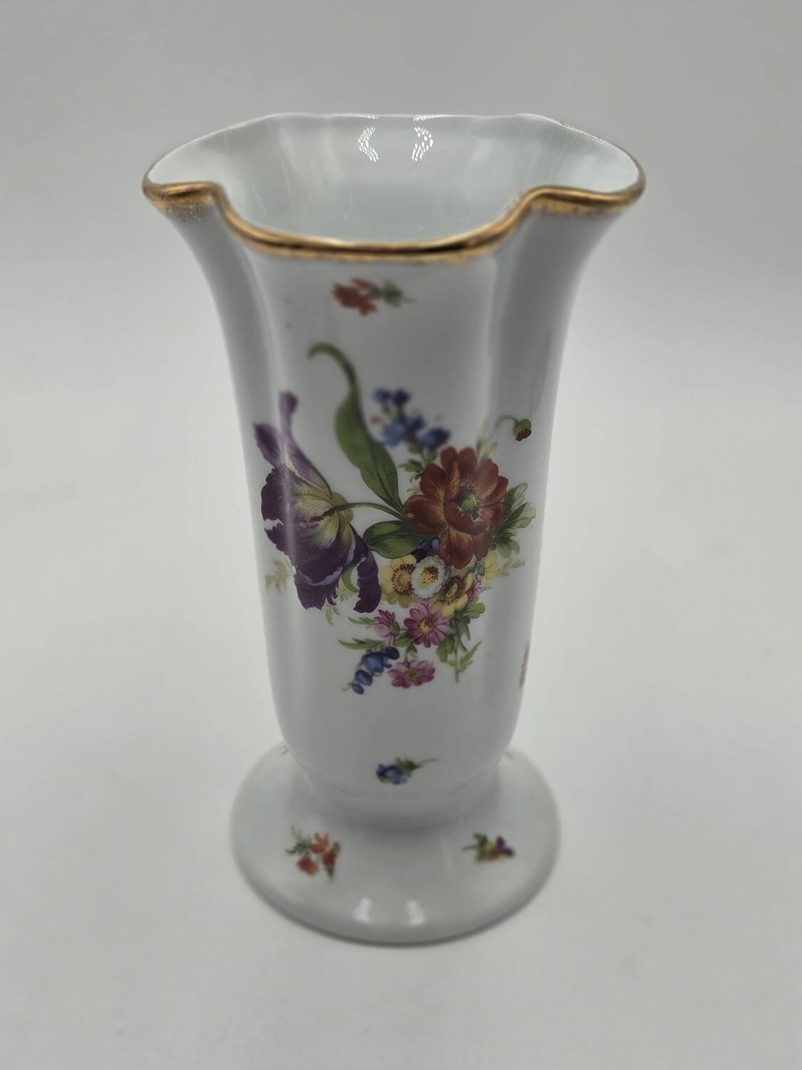 Limoges porcelain vase