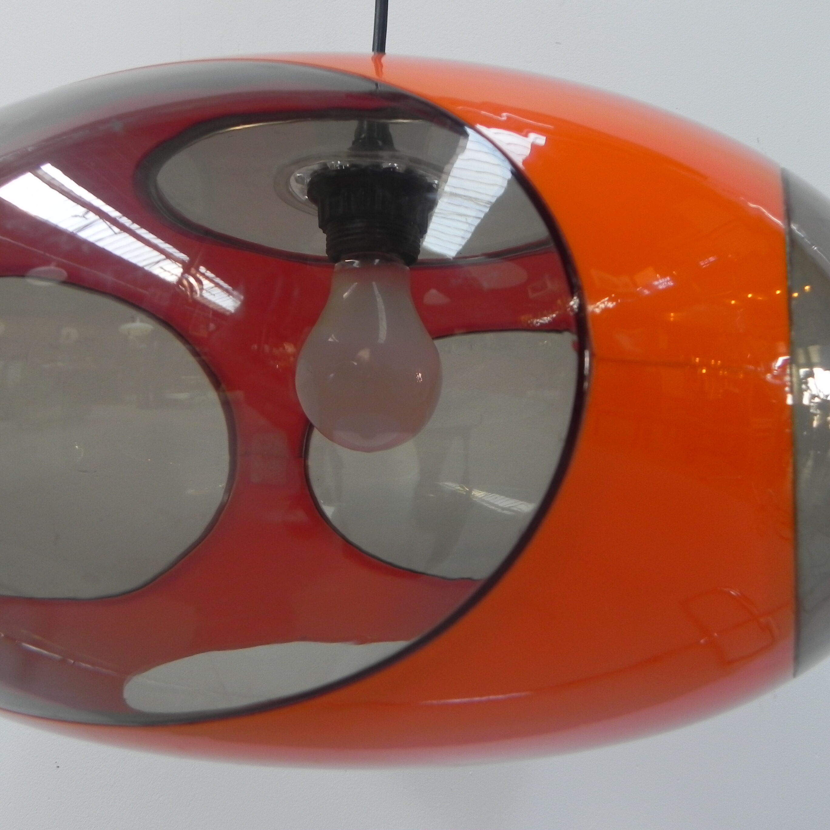 Colani pendant lamp for Massive, Bug Eye
