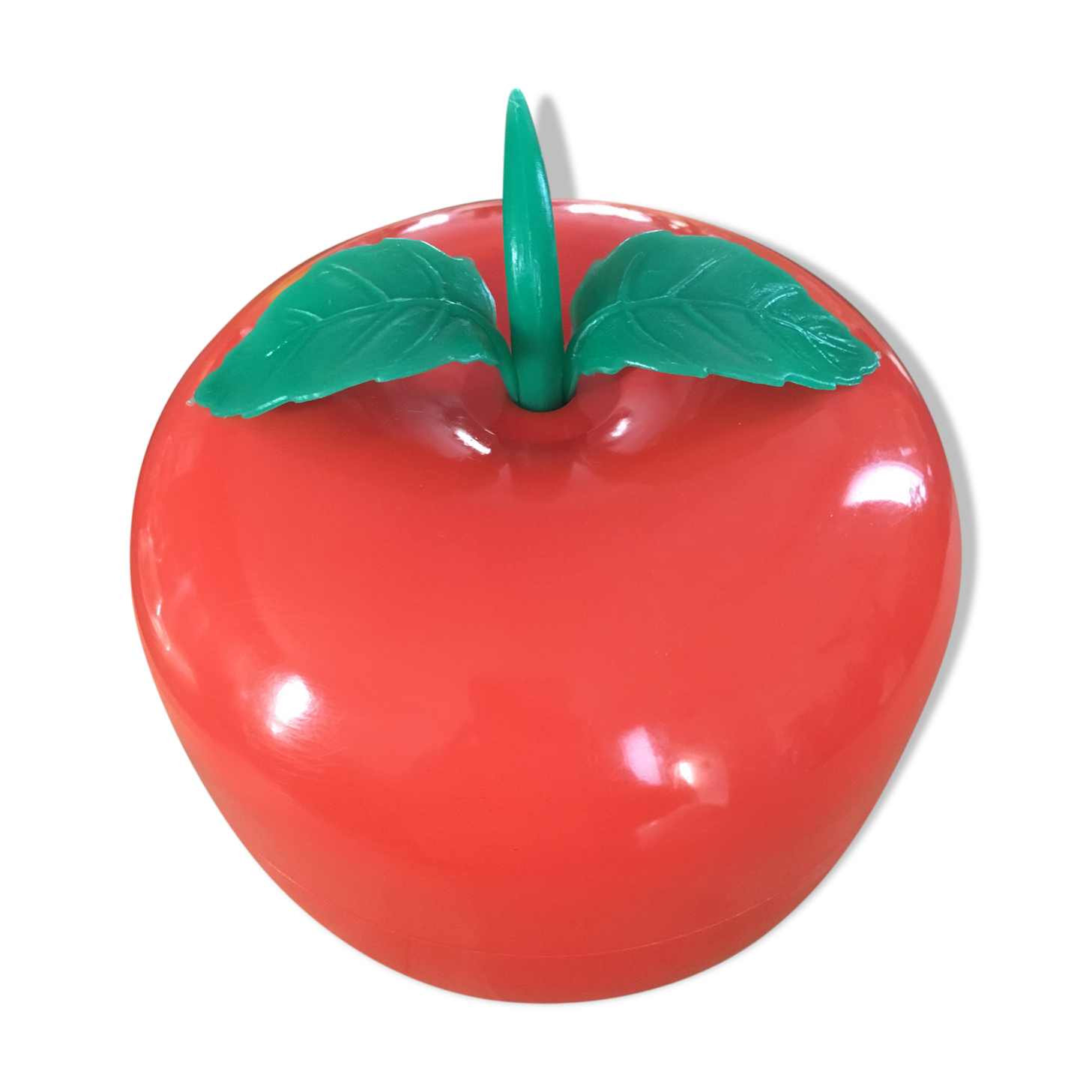 Ice cube tray Apple orange vintage