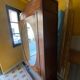 Oval mirror wardrobe