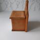 Wooden spice box and wall ceramic
