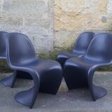 Verner Panton Vitra chairs set