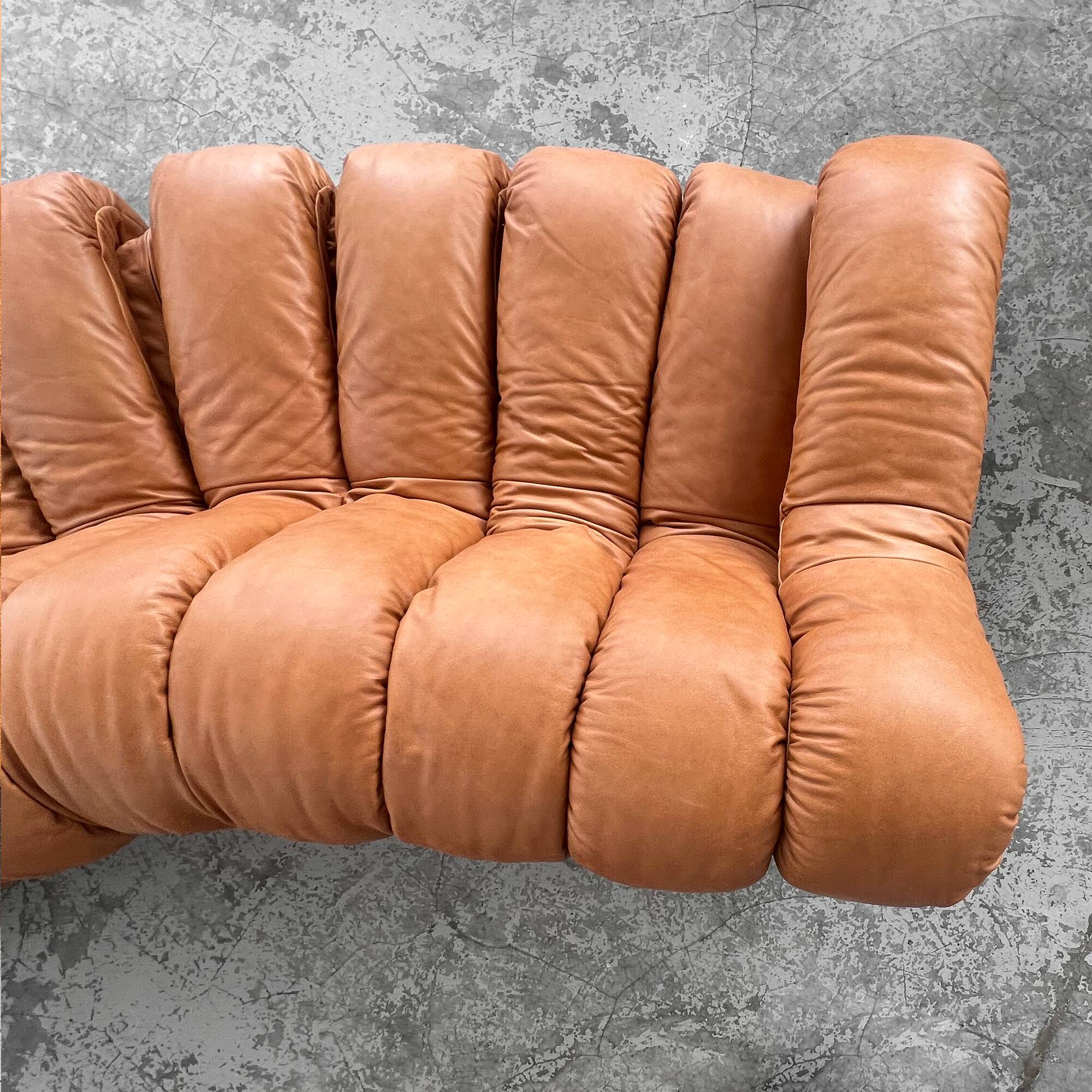 Sofa DS-600 de, Ueli Berger, Eleonore Peduzzi-Riva, Heinz Ulrich, Klaus Vogt for De Sede 1972