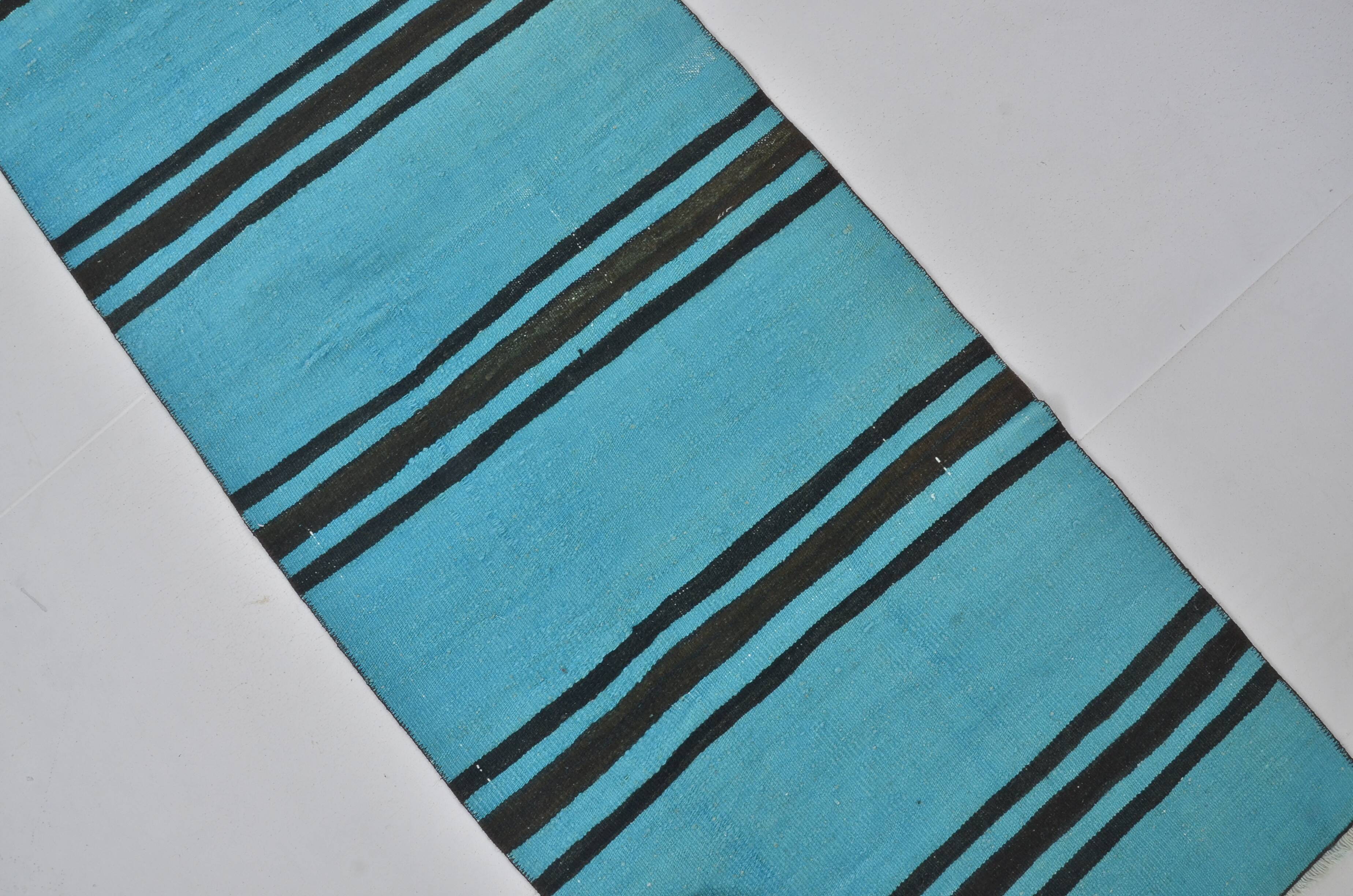 Tapis kilim anatolien rayé sku3796