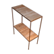Console fer et bois