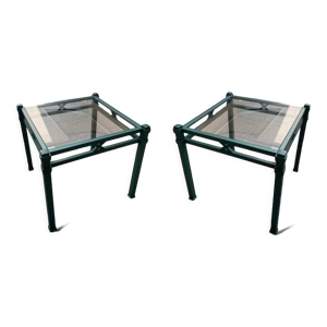 Paire de tables d’appoint de