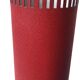 Applique rouge perlée 1960