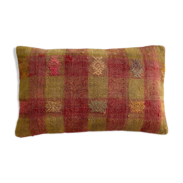 Housse de coussin kilim turc vintage 30 x 50 cm