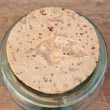 Set of 4 glass spice jars