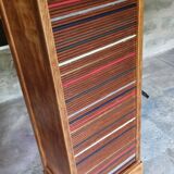 Vintage oak curtain cabinet