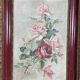 Paire d’huile sur toile « Bouquets de roses »