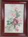 Paire d’huile sur toile « Bouquets de roses »