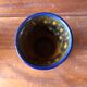 Pair of vase old gmundner keramik ceramic blue & white austria vintage
