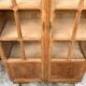 Art Deco Parisian glass-fronted wardrobe, demountable