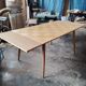 Table vintage scandinave chêne