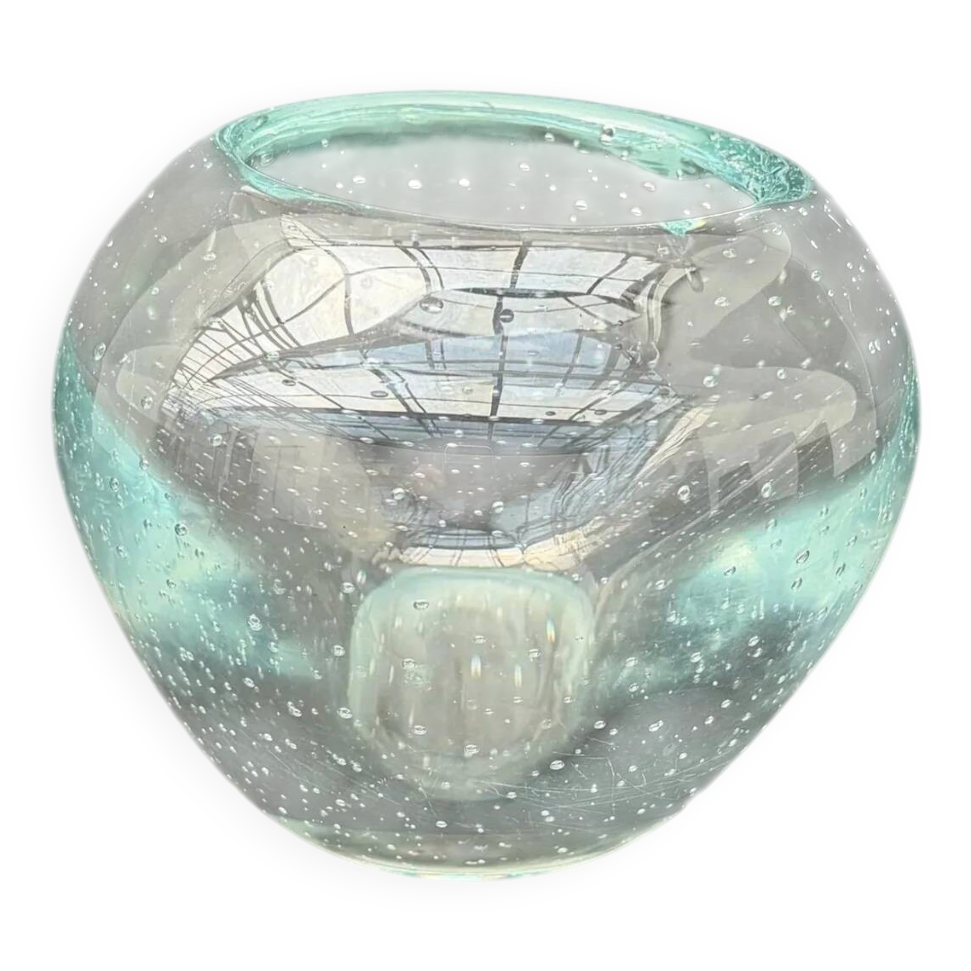 Blown glass pocket vase, 1970