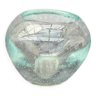 Blown glass pocket vase, 1970