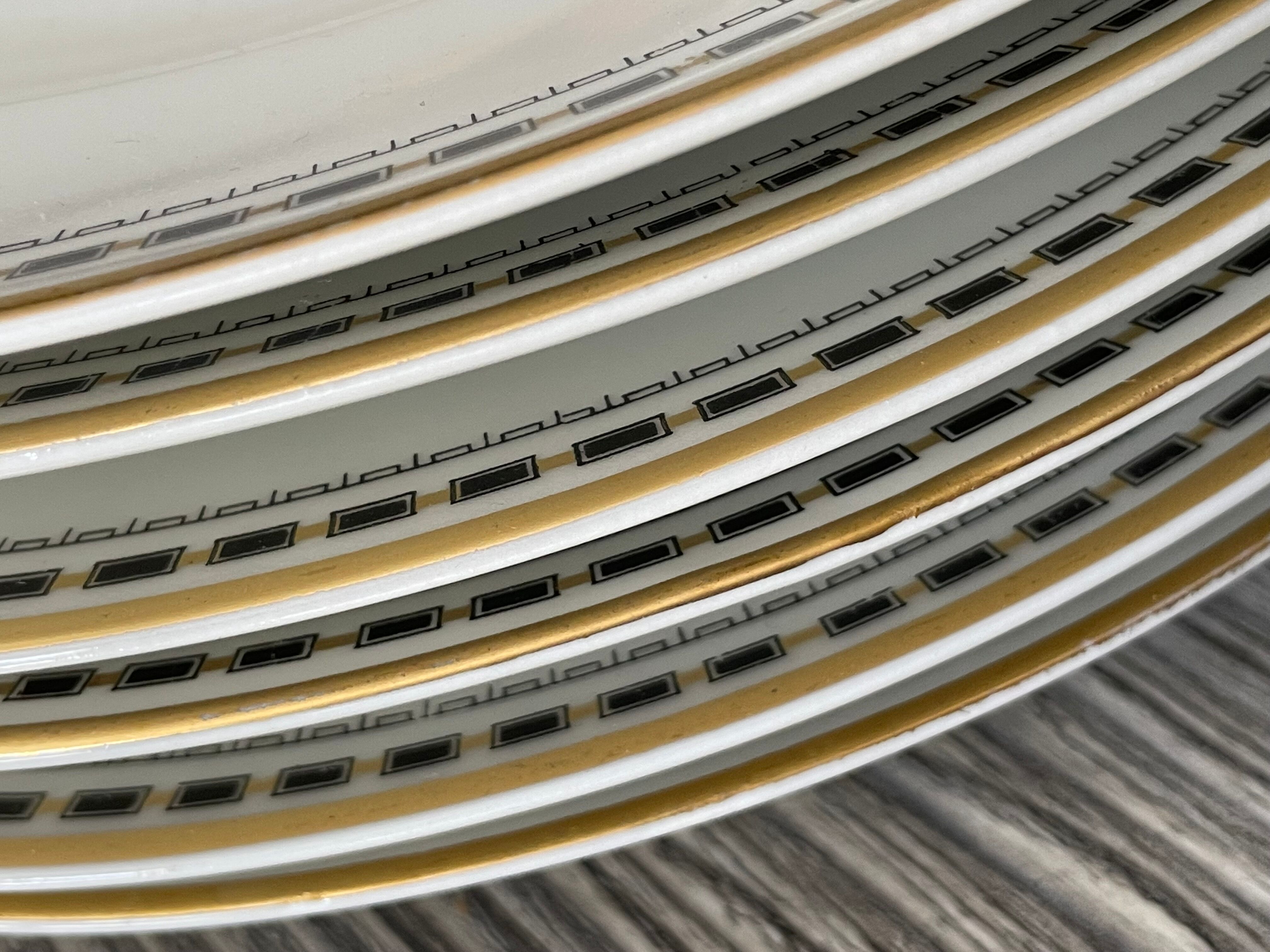 6 old Haviland plates