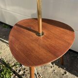 Vintage floor lamp on foot