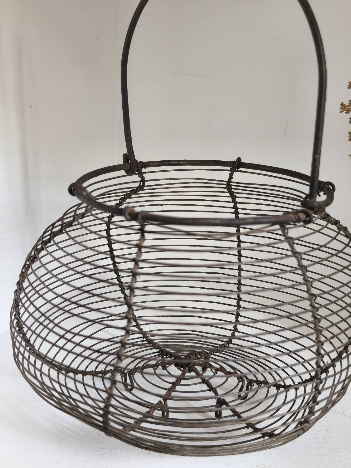 Panier en fil de fer
