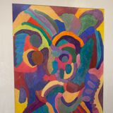 Tableau Zig Zag Pierre Wittmann Contemporain