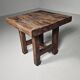 Mobichalet kitchen table/island in solid oak, Belgium, 1950s