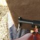 Chesterfield desk chair in antique leather