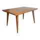 Table pieds pieds compas année 50.