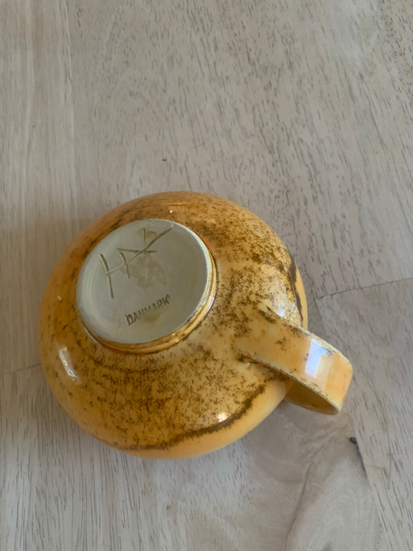 Danish ceramic tea cup Kahler Hak