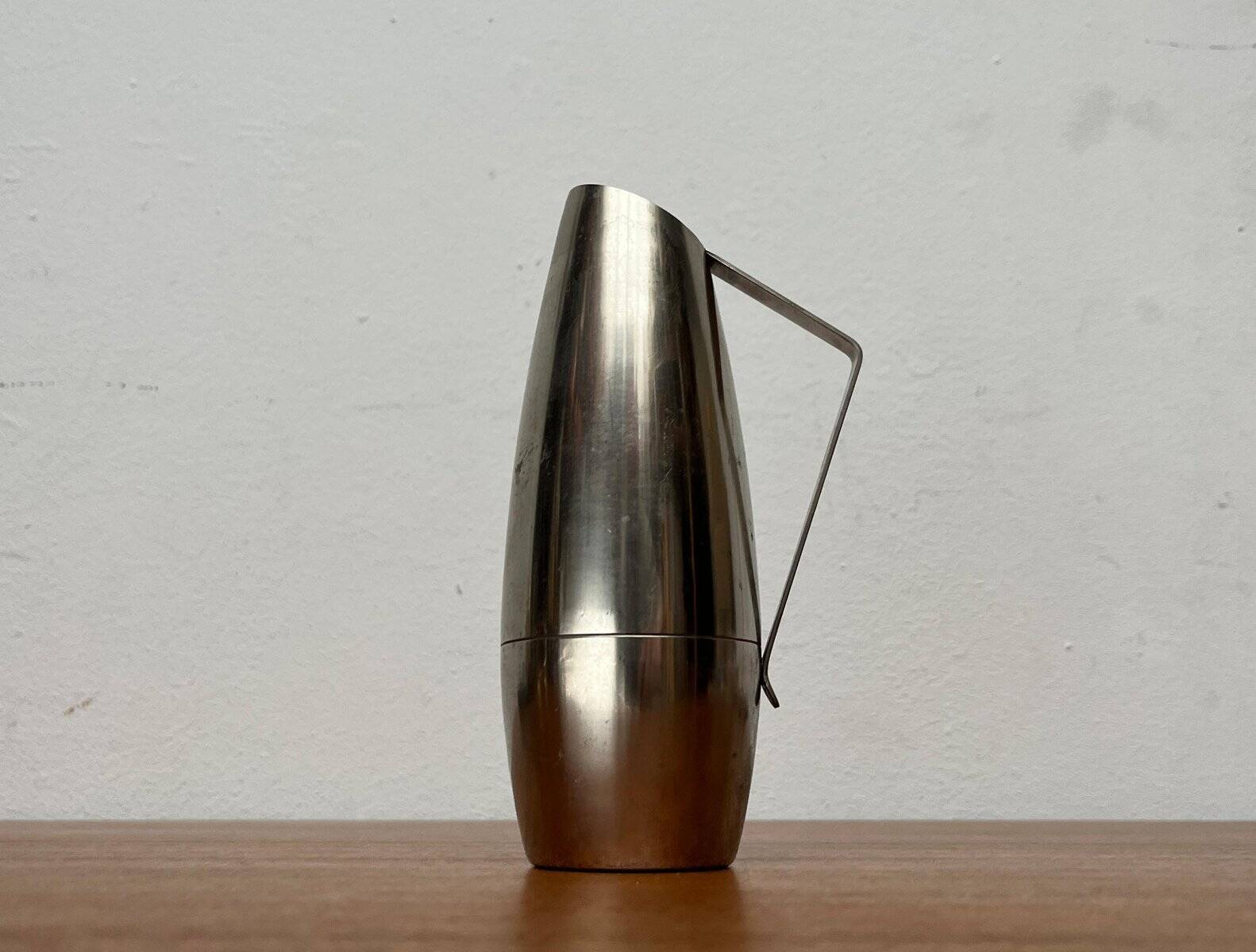 Mid-century pewter carafe vase by Dovo Holland, 1960s.