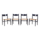 4x Hans J. Wegner Dining Chair CH36, Carl Hansen & Søn