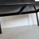Italian designer leather bench, Enrico Pellizzoni