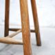 Vintage pine stool