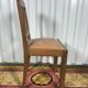 Suite of 6 chairs art deco period