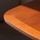 Scandinavian rectangular drop-leaf table - 1960s